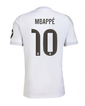 Real Madrid Kylian Mbappe #10 Maglia Gara Casa Repliche 2025-26 Maniche Corte Real Madrid Kylian Mbappe #10 Maglia Gara Casa Repliche 2025-26 Maniche Corte